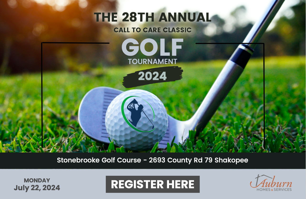 The 28th Annual Auburn Homes & Services Call to Care Classic Golf Tournament Invitation