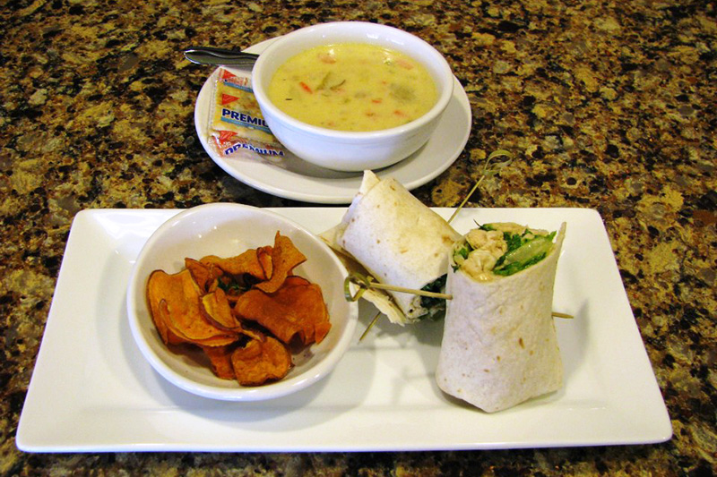 Petal Cafe lunch