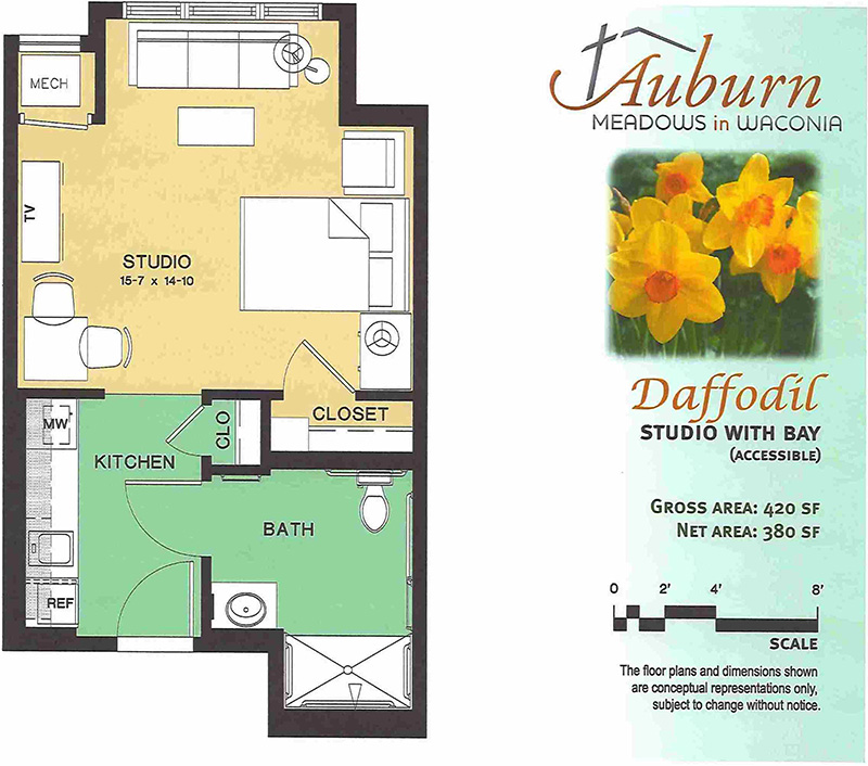 Daffodil Floor Plan